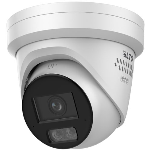CMIP3CD42WI-28LAISP, 4 MP AI Color 24/7 Turret Camera with Active Deterrence